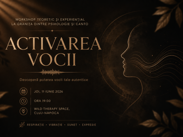 Activarea Vocii – Workshop de explorare între psihologie și canto