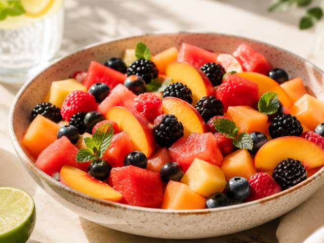 Salată de fructe de vară